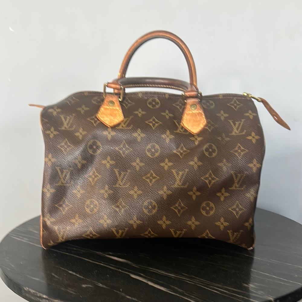 Louis Vuitton Brown Monogram Speedy Bag